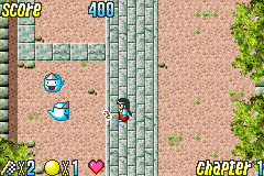 Pocky and Rocky With Becky screenshot 3 for GameBoy Advance